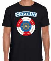 Carnaval kapitein captain verkleed t kostuum zwart heren