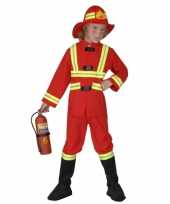 Carnaval kostuum brandweer kinderen