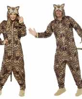Carnaval kostuum luipaard all one volwassenen