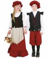 Carnaval middeleeuws meisjes kostuum