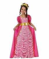 Carnavalskleding prinses roze meisjes kostuum